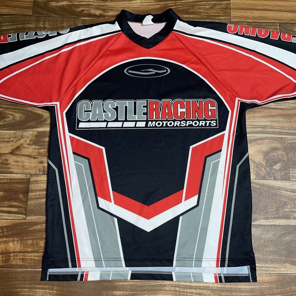 Vintage Castle X Racing Jersey Size Medium/Large View 6